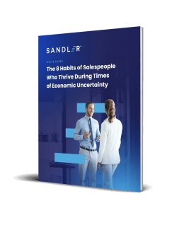 8 Habits of Salespeople Who Thrive During Times of Economic Uncertainty - 3D Cover Image UPDATED